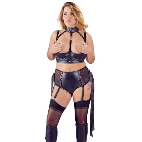 Shelf Bra Set Bondage 95E/2XL - 4