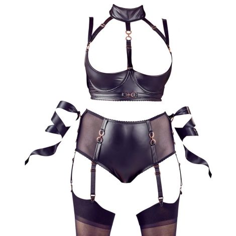 Shelf Bra Set Bondage 95E/2XL - 6