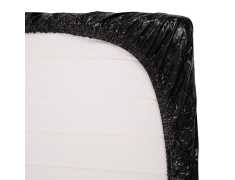 Vinyl Fitted Sheet black - 6