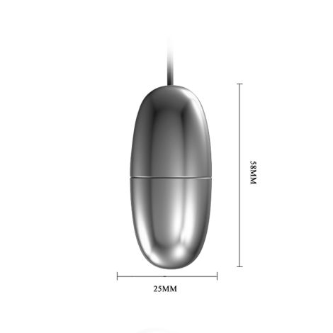 Silver Vibrating Egg - 5