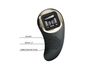 PRETTY LOVE - Nathan, Wireless remote control 9 speed levels 10 vibration functions, ABS Silicone , USB rechargeable - image 2