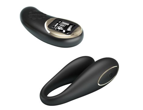 PRETTY LOVE - Nathan, Wireless remote control 9 speed levels 10 vibration functions, ABS Silicone , USB rechargeable - 3