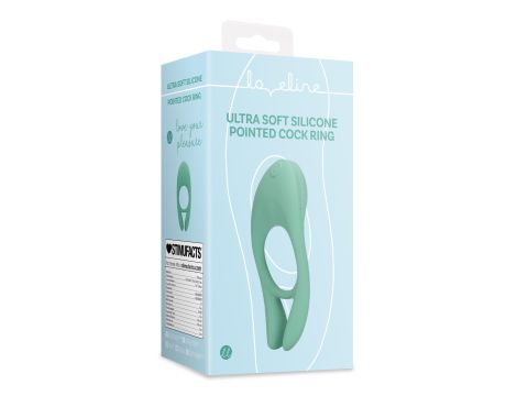 Ultra Soft Silicone Pointed Cock Ring - 2