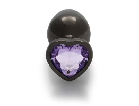 Heart Gem Butt Plug - Medium - 8