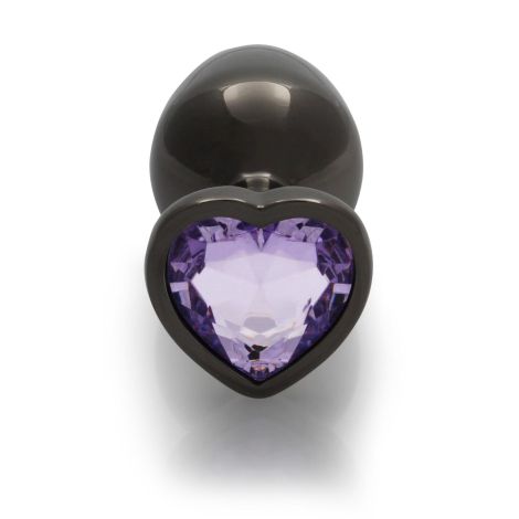 Heart Gem Butt Plug - Medium - 8