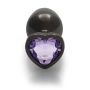 Heart Gem Butt Plug - Medium - 9