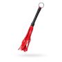 Anonymo flogger, PU leather, red, 28 cm - 3