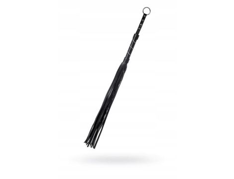 Anonymo flogger, PU leather, black, 64 cm