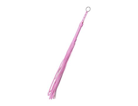 Anonymo flogger, PU leather, pink, 64 cm - 3