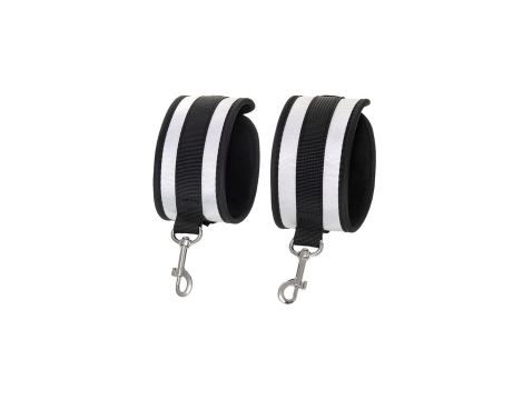 Anonymo anclecuffs, polyester, silver, 28.5 cm - 5