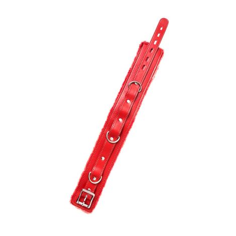 Anonymo collar, PU leather, red - 7