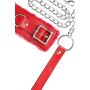 Anonymo collar, PU leather, red - 11