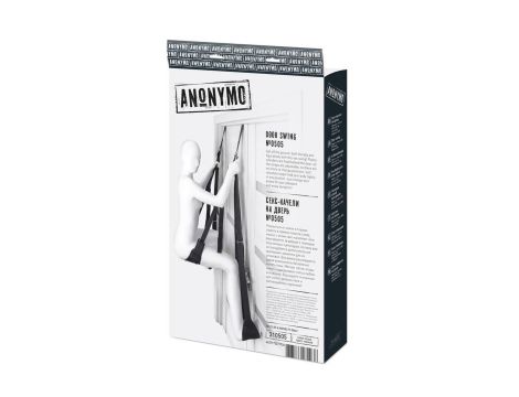 Anonymo Sex swing on the door , nylon, black - 2