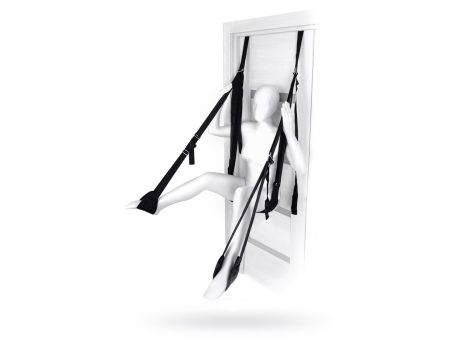 Anonymo Sex swing on the door , nylon, black - 3