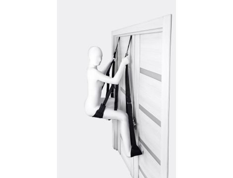 Anonymo Sex swing on the door , nylon, black - 4