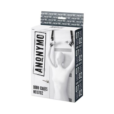 Anonymo hand clamps, polyester, silver, 23 cm - 8