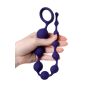 ToDo Grape Violet Anal Beads - 3