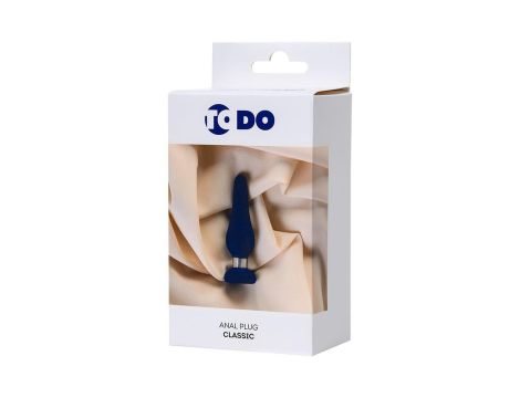 ToDo Classic Blue Anal Plug S - 5