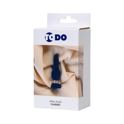 ToDo Classic Blue Anal Plug S - 5