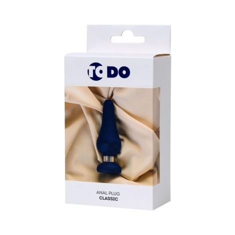 ToDo Classic Blue Anal Plug L - 5