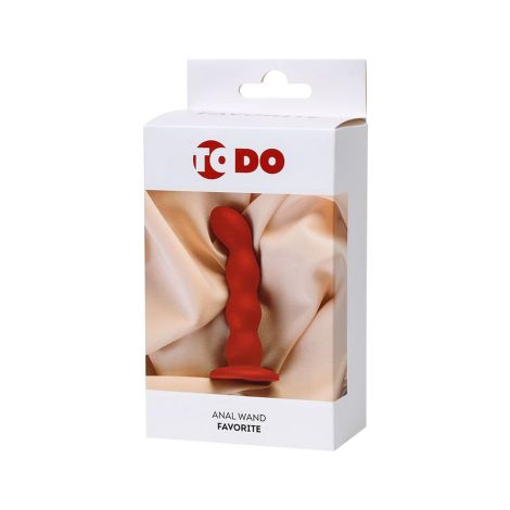 ToDo Favorite Red Anal Wand - 6