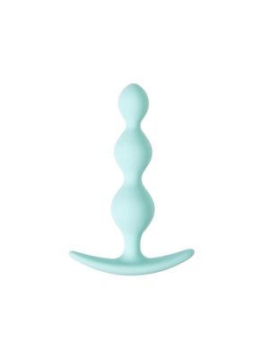 ToDo by Toyfa Anal plug Triple, silicone, mint, 10.5 cm, O 2.4 cm - image 2