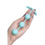 ToDo by Toyfa Anal plug Triplex, silicone, mint, 15 cm, O 2.5 cm - 7