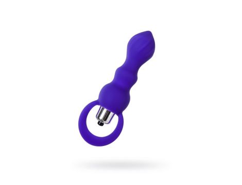 ToDo by Toyfa Anal plug Curvy, silicone, purple, 14 cm, O 3.2 cm