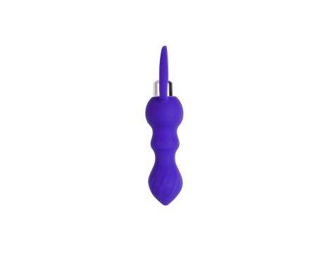 ToDo by Toyfa Anal plug Curvy, silicone, purple, 14 cm, O 3.2 cm - 3