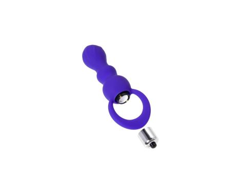 ToDo by Toyfa Anal plug Curvy, silicone, purple, 14 cm, O 3.2 cm - 5