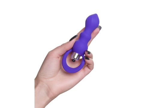 ToDo by Toyfa Anal plug Curvy, silicone, purple, 14 cm, O 3.2 cm - 6