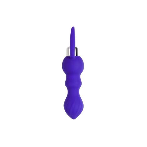 ToDo by Toyfa Anal plug Curvy, silicone, purple, 14 cm, O 3.2 cm - 3