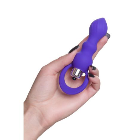 ToDo by Toyfa Anal plug Curvy, silicone, purple, 14 cm, O 3.2 cm - 6