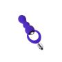 ToDo by Toyfa Anal plug Curvy, silicone, purple, 14 cm, O 3.2 cm - 6