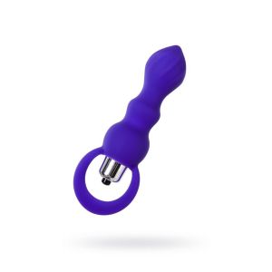 ToDo by Toyfa Anal plug Curvy, silicone, purple, 14 cm, O 3.2 cm