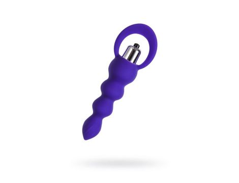 ToDo by Toyfa Anal plug Twisty, silicone, purple, 14 cm, O 3.2 cm