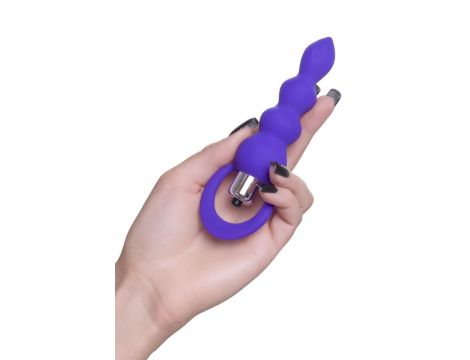 ToDo by Toyfa Anal plug Twisty, silicone, purple, 14 cm, O 3.2 cm - 5