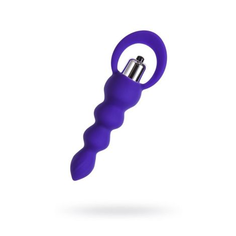 ToDo by Toyfa Anal plug Twisty, silicone, purple, 14 cm, O 3.2 cm