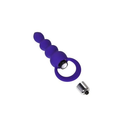 ToDo by Toyfa Anal plug Twisty, silicone, purple, 14 cm, O 3.2 cm - 4