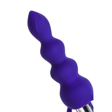 ToDo by Toyfa Anal plug Twisty, silicone, purple, 14 cm, O 3.2 cm - 8