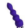 ToDo by Toyfa Anal plug Twisty, silicone, purple, 14 cm, O 3.2 cm - 9