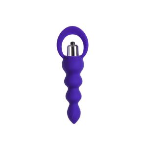 ToDo by Toyfa Anal plug Twisty, silicone, purple, 14 cm, O 3.2 cm - image 2