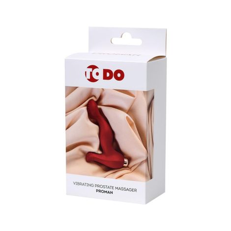 ToDo Proman Red Vibrating Prostate Massager - 6