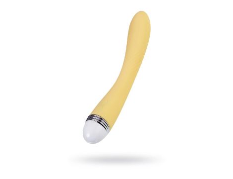 Vibrator Flovetta by Toyfa Calla, silicone, yellow, 22 cm