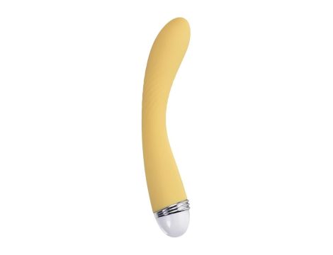 Vibrator Flovetta by Toyfa Calla, silicone, yellow, 22 cm - 3