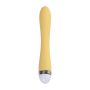 Vibrator Flovetta by Toyfa Calla, silicone, yellow, 22 cm - 3