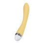 Vibrator Flovetta by Toyfa Calla, silicone, yellow, 22 cm - 6