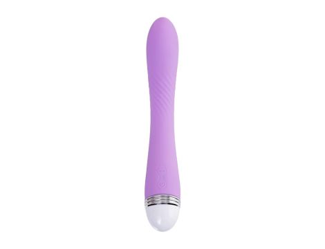 Vibrator Flovetta by Toyfa Lantana, silicone, purple, 22 cm - 2