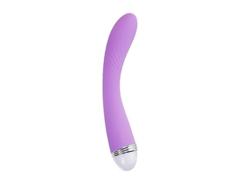 Vibrator Flovetta by Toyfa Lantana, silicone, purple, 22 cm - 3