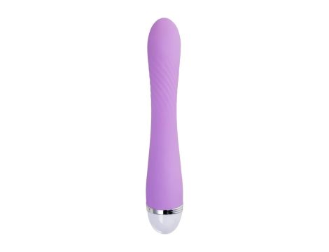 Vibrator Flovetta by Toyfa Lantana, silicone, purple, 22 cm - 4